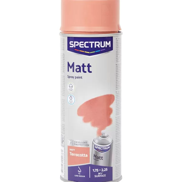 Spectrum Matte Spuitverf Terracotta Oranje Sale