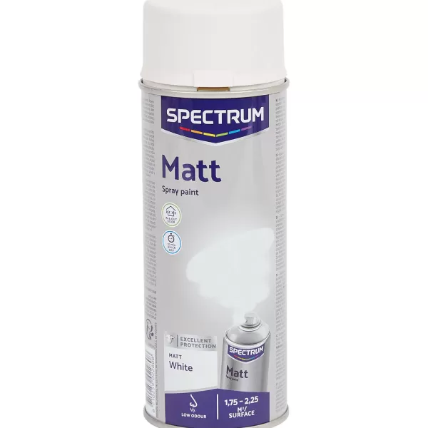 Spectrum Spuitverf Mat Wit Outlet