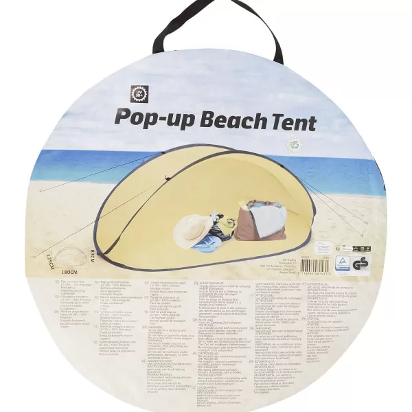 Froyak Strandtent Met Uv-Bescherming Blauw,Geel,Rood,Zwart Shop