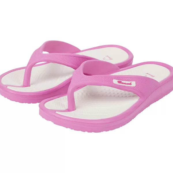 Merk Teenslippers Tropical Blauw,Roze,Zwart Store