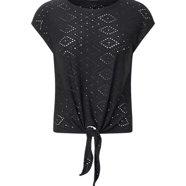 SuperTrash Top Met Strik Blauw,Wit,Zwart Hot