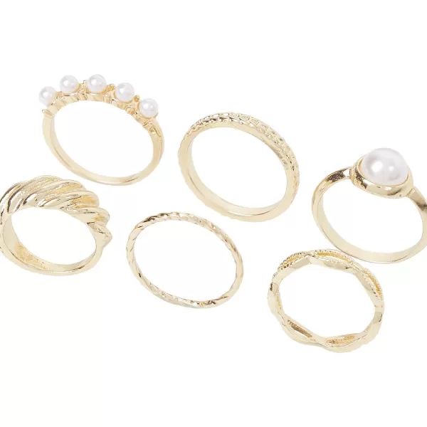 Merk Trendz Ringenset Goud,Zilver Fashion