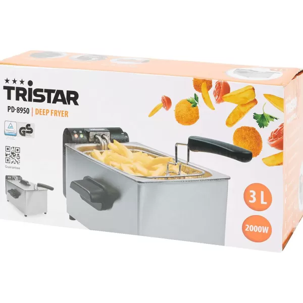 Tristar Friteuse Pd-8950 Zilver Hot