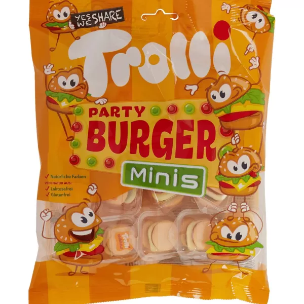 Trolli Party Burger Mini'S New