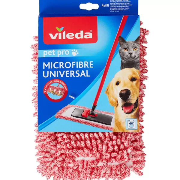 Vileda Dweil Pet Pro Rood Store