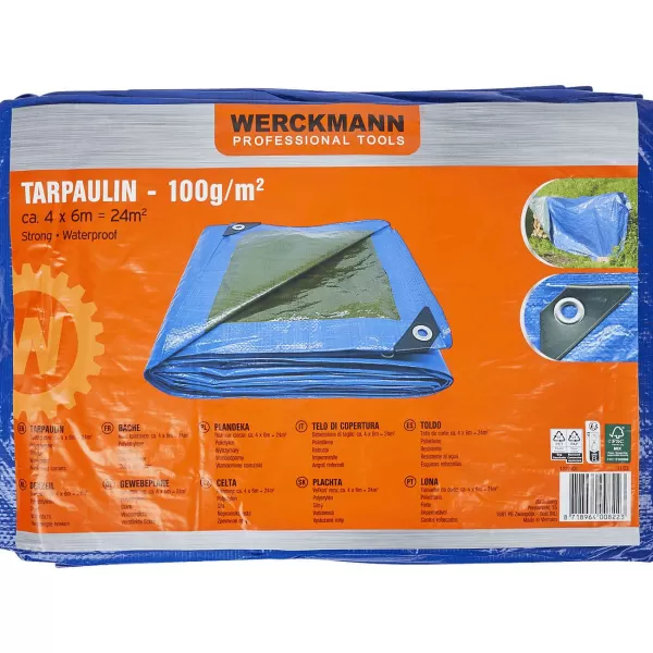 Werckmann Dekzeil Blauw Best Sale