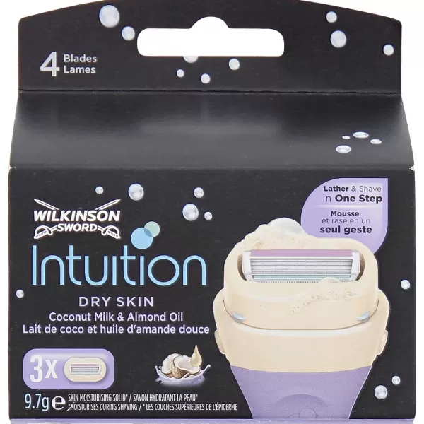 Wilkinson Scheermesjes Intuition Groen,Roze,Paars New